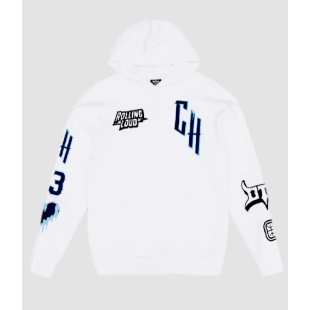 OVERTIME | LIMITED EDITION Cold Hearts x Rolling Loud Hoodie, Size Medium
